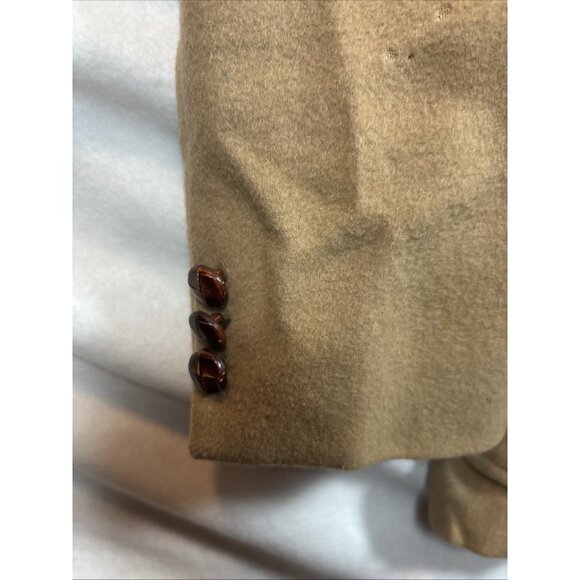 Bret Lawrence 44r Sports Blazer 2 Button  Tan Color - Picture 7 of 16